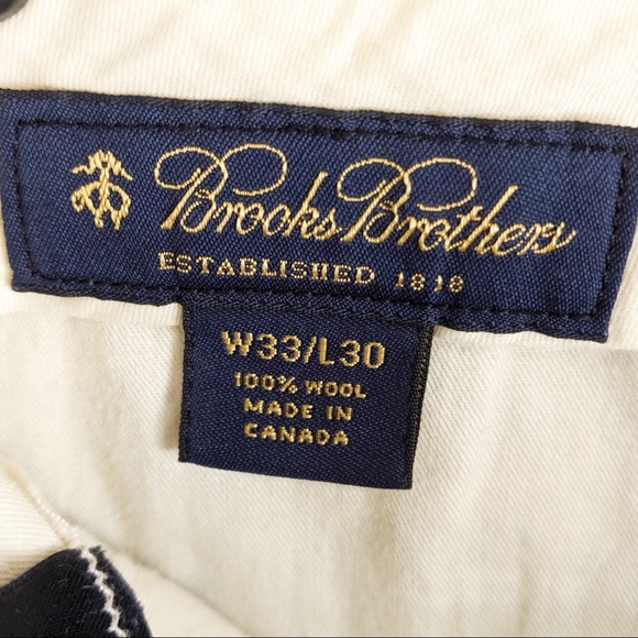 Brooks Brothers Men's Wool Dress Pants - Picture 2 of 5